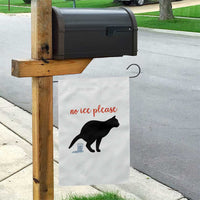 No Ice Please Garden Flag Funny Cat Abolish ICE Meme