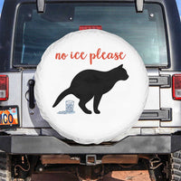 No Ice Please Spare Tire Cover Funny Cat Abolish ICE Meme