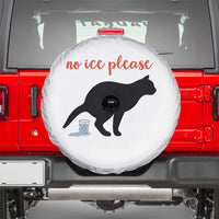 No Ice Please Spare Tire Cover Funny Cat Abolish ICE Meme