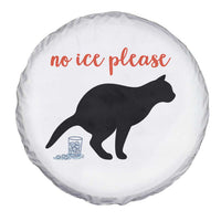 No Ice Please Spare Tire Cover Funny Cat Abolish ICE Meme