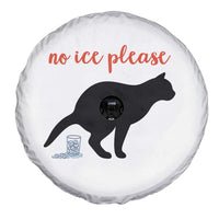 No Ice Please Spare Tire Cover Funny Cat Abolish ICE Meme