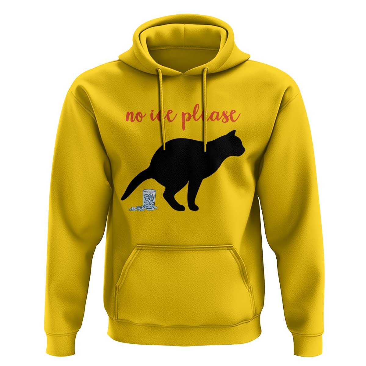 No Ice Please Hoodie Funny Cat Abolish ICE Meme