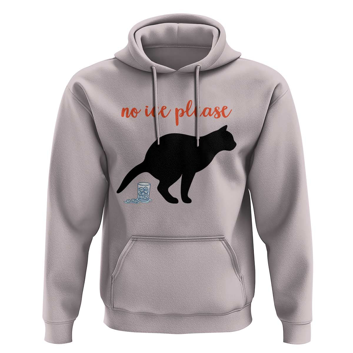 No Ice Please Hoodie Funny Cat Abolish ICE Meme