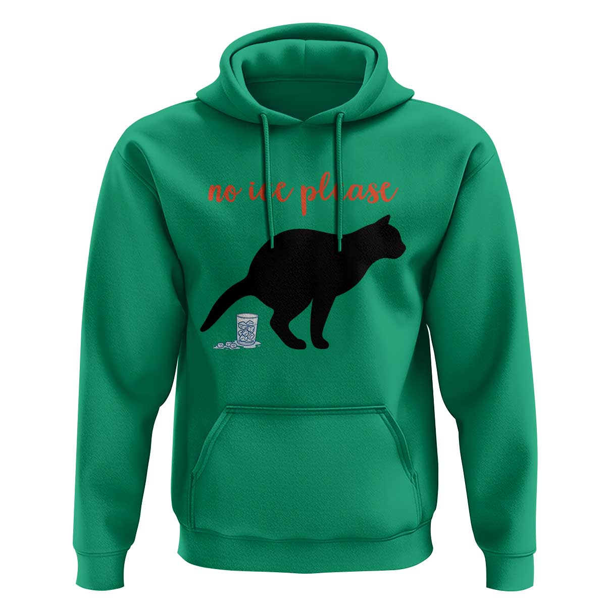 No Ice Please Hoodie Funny Cat Abolish ICE Meme
