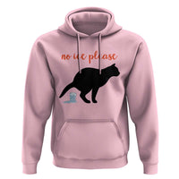 No Ice Please Hoodie Funny Cat Abolish ICE Meme