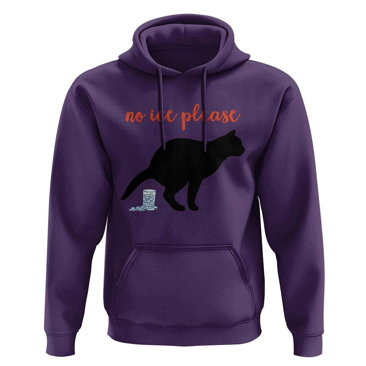 No Ice Please Hoodie Funny Cat Abolish ICE Meme