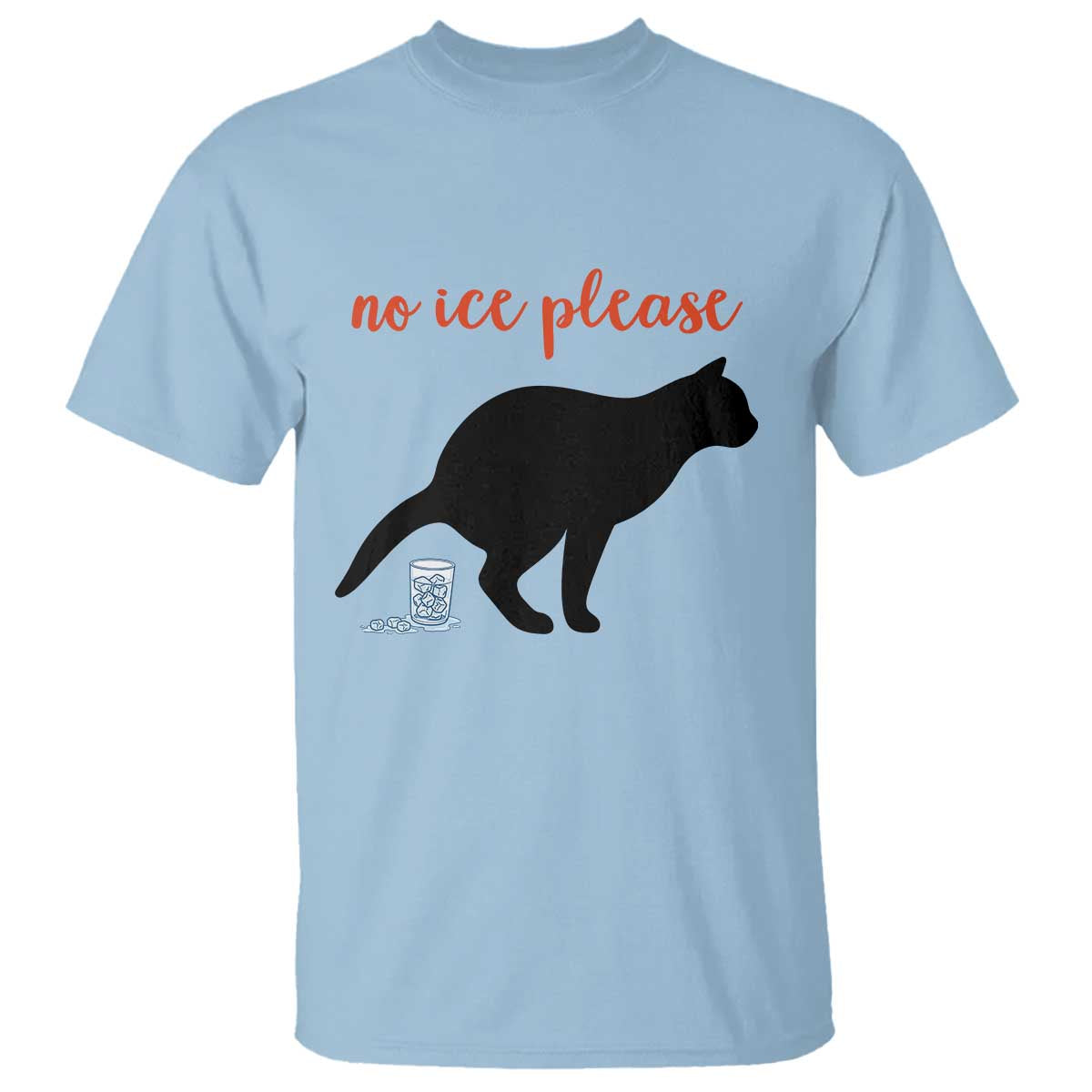 No Ice Please T Shirt Funny Cat Abolish ICE Meme