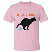 No Ice Please T Shirt Funny Cat Abolish ICE Meme
