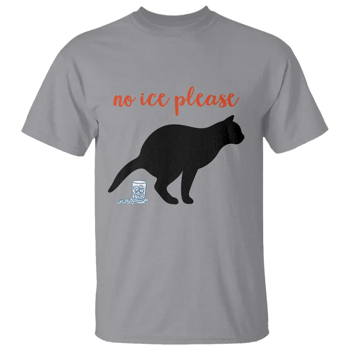 No Ice Please T Shirt Funny Cat Abolish ICE Meme