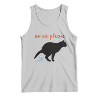 No Ice Please Tank Top Funny Cat Abolish ICE Meme