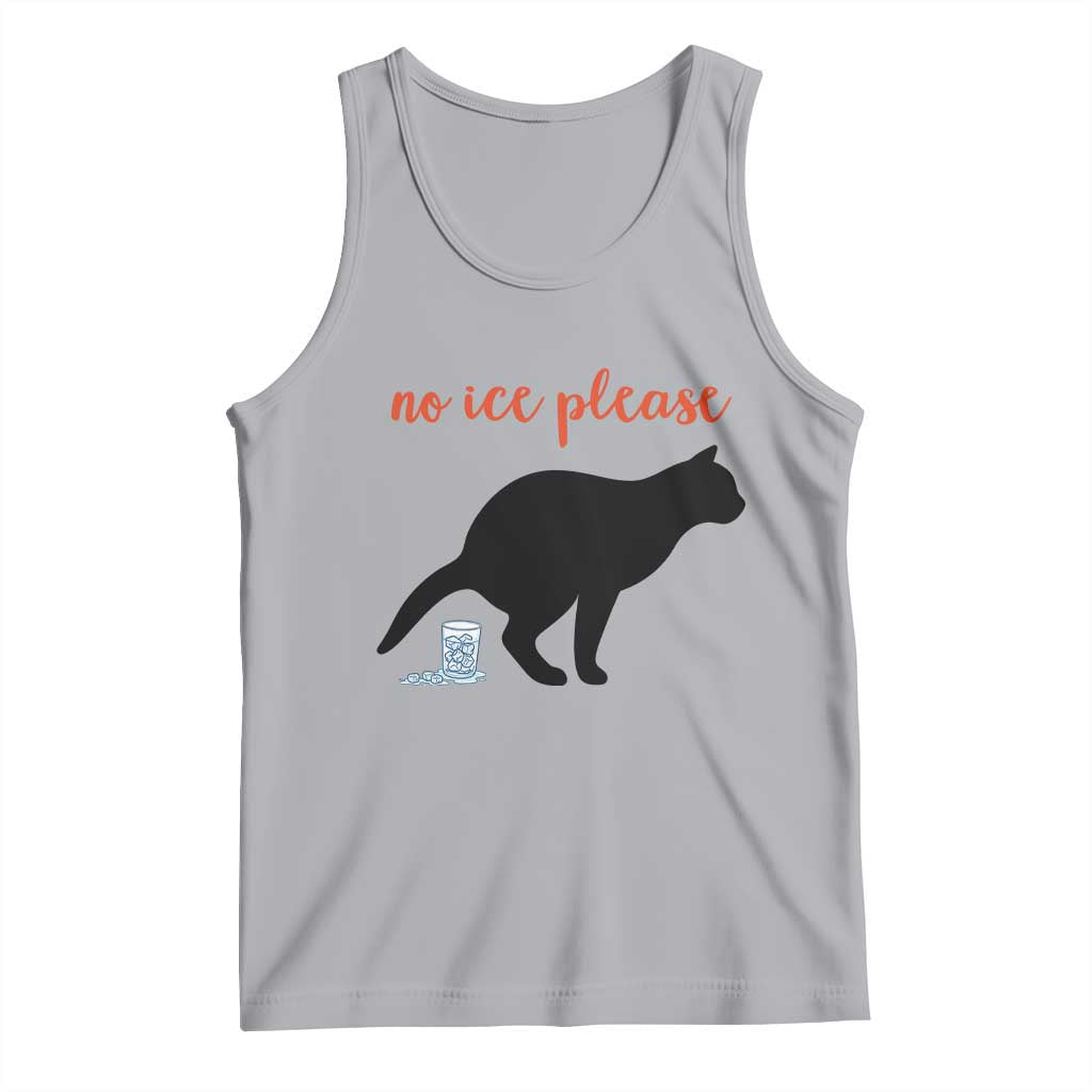 No Ice Please Tank Top Funny Cat Abolish ICE Meme