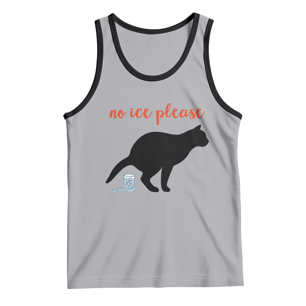 No Ice Please Tank Top Funny Cat Abolish ICE Meme