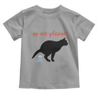 No Ice Please Toddler T Shirt Funny Cat Abolish ICE Meme