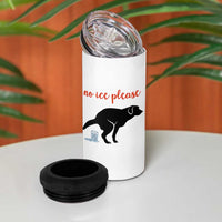No Ice Please 4 in 1 Can Cooler Tumbler Funny Dog Anti ICE Meme