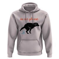No Ice Please Hoodie Funny Dog Anti ICE Meme