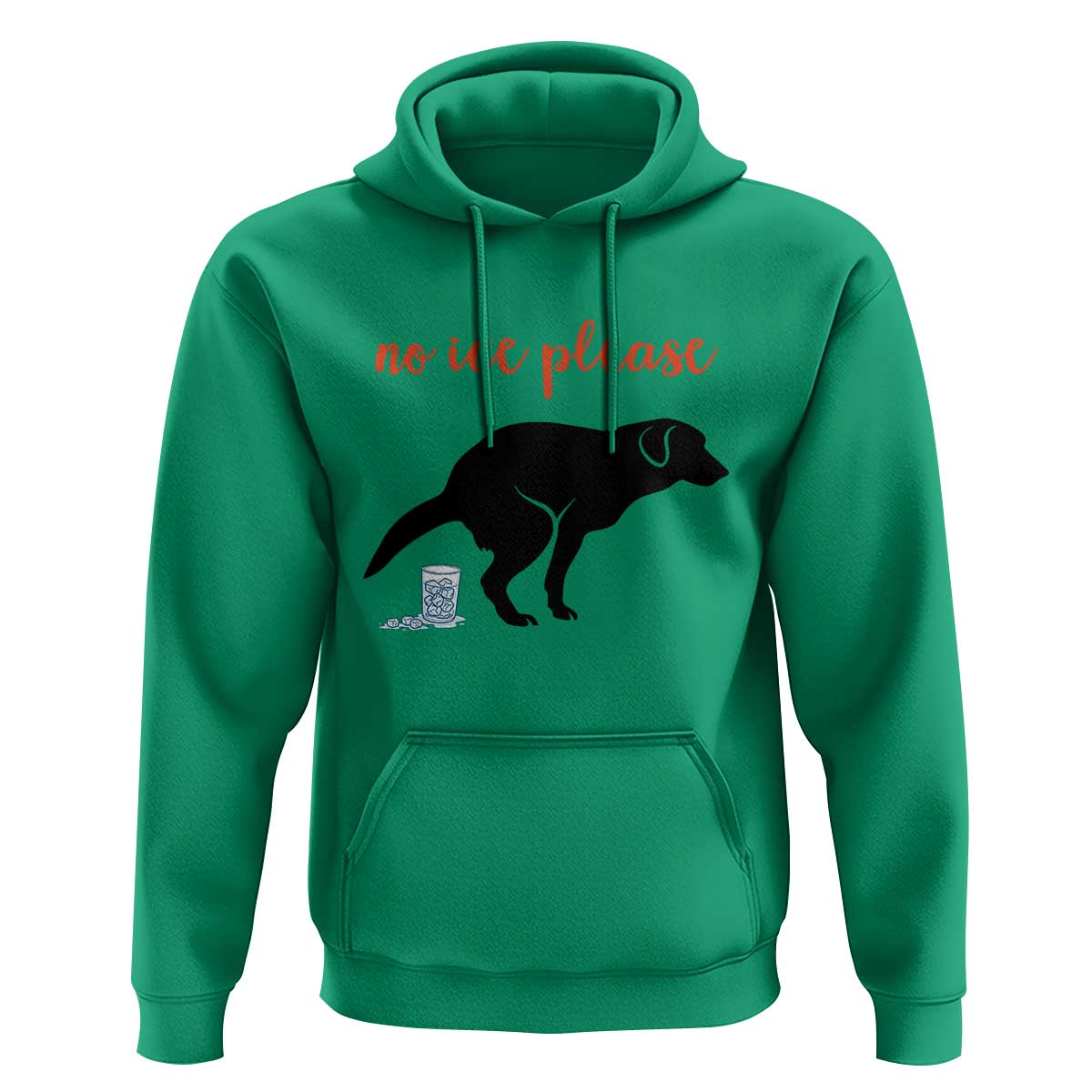 No Ice Please Hoodie Funny Dog Anti ICE Meme