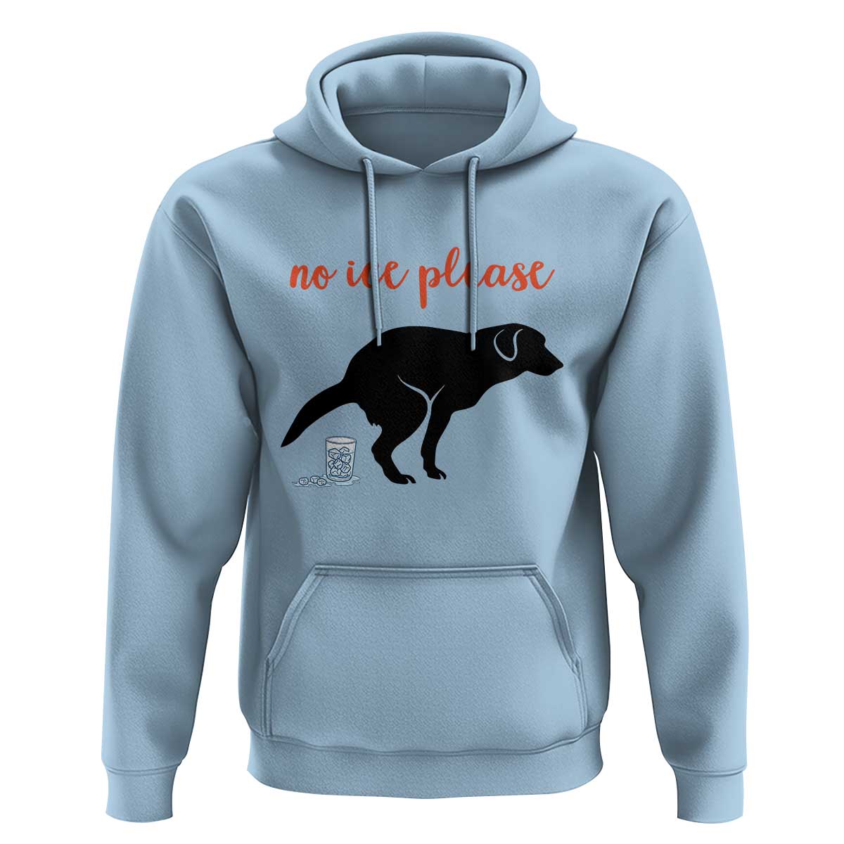 No Ice Please Hoodie Funny Dog Anti ICE Meme