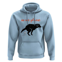No Ice Please Hoodie Funny Dog Anti ICE Meme