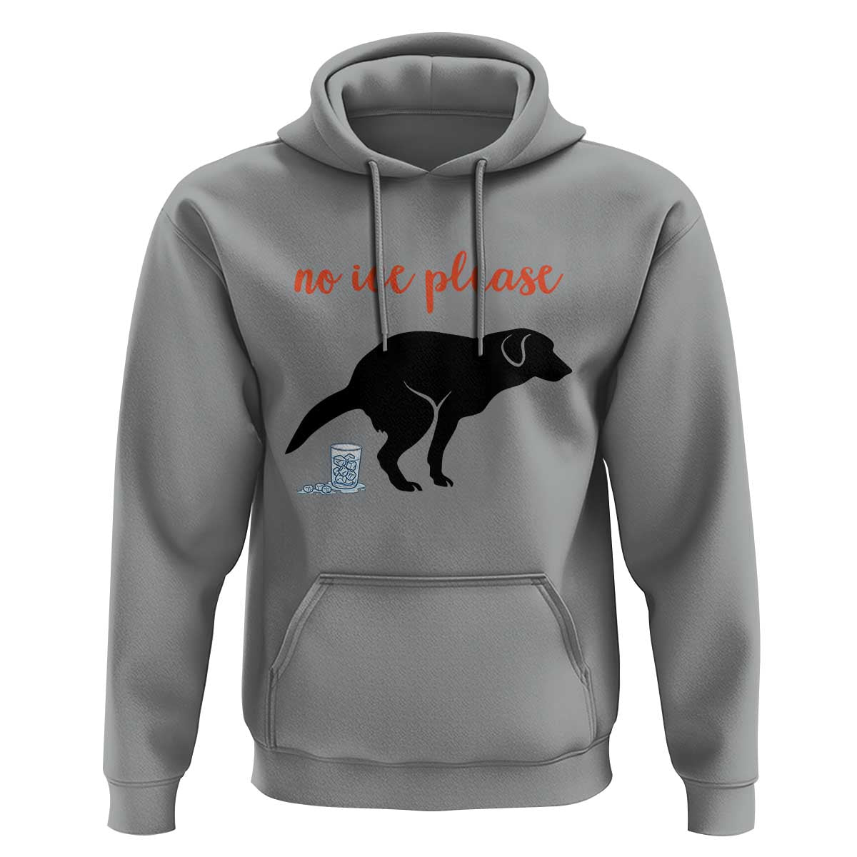 No Ice Please Hoodie Funny Dog Anti ICE Meme