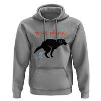 No Ice Please Hoodie Funny Dog Anti ICE Meme