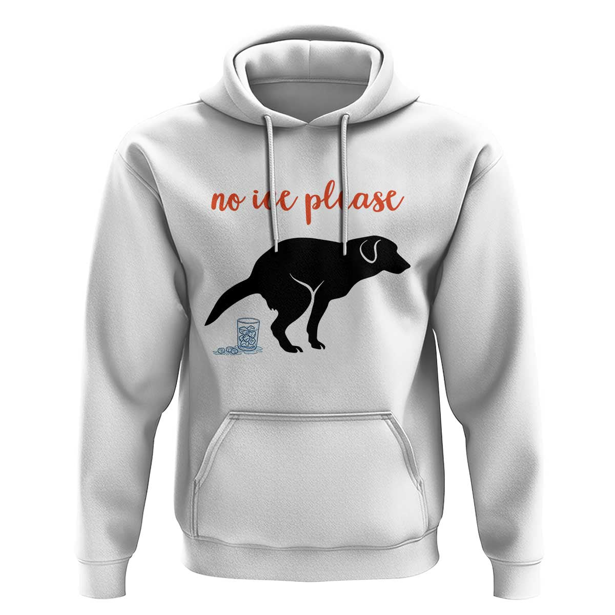 No Ice Please Hoodie Funny Dog Anti ICE Meme