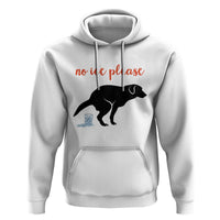 No Ice Please Hoodie Funny Dog Anti ICE Meme