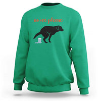 No Ice Please Sweatshirt Funny Dog Anti ICE Meme