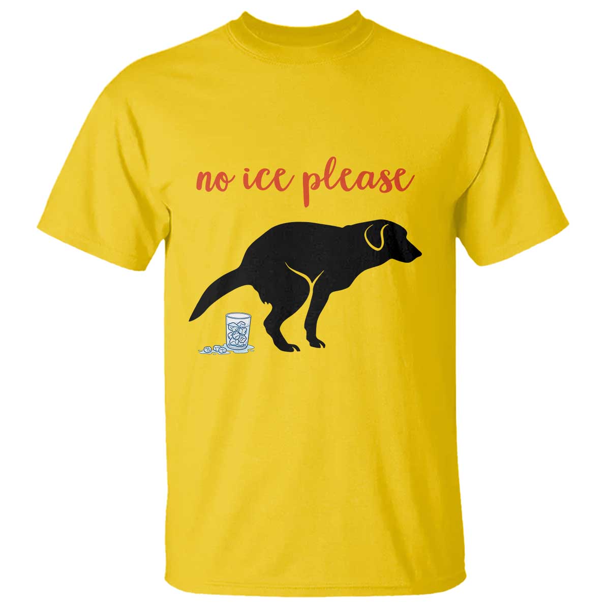 No Ice Please T Shirt Funny Dog Anti ICE Meme