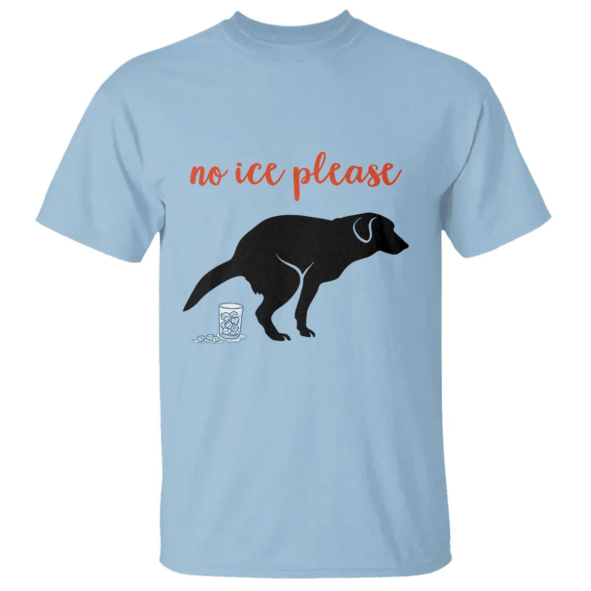 No Ice Please T Shirt Funny Dog Anti ICE Meme