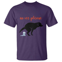 No Ice Please T Shirt Funny Dog Anti ICE Meme