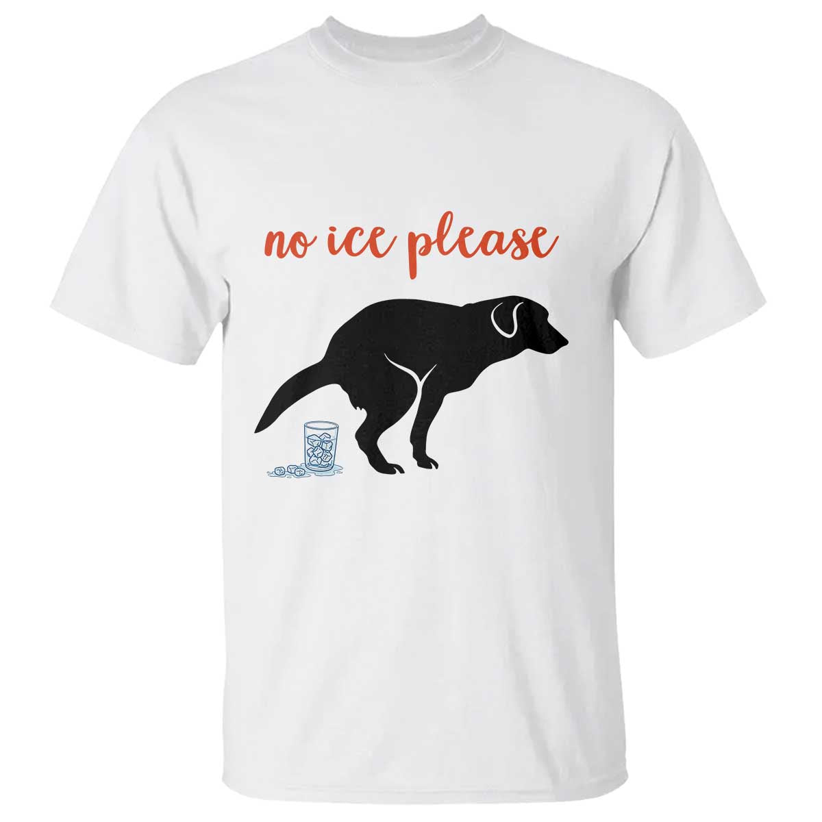 No Ice Please T Shirt Funny Dog Anti ICE Meme