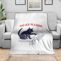No Ice Please Throw Blanket Funny Cat Anti ICE Meme