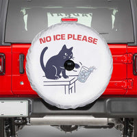 No Ice Please Spare Tire Cover Funny Cat Anti ICE Meme