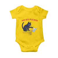 No Ice Please Baby Onesie Funny Cat Anti ICE Meme