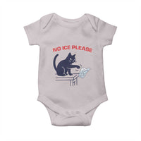 No Ice Please Baby Onesie Funny Cat Anti ICE Meme