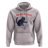 No Ice Please Hoodie Funny Cat Anti ICE Meme