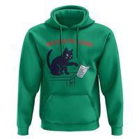 No Ice Please Hoodie Funny Cat Anti ICE Meme