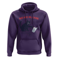 No Ice Please Hoodie Funny Cat Anti ICE Meme