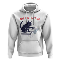 No Ice Please Hoodie Funny Cat Anti ICE Meme