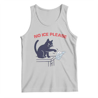 No Ice Please Tank Top Funny Cat Anti ICE Meme