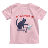No Ice Please Toddler T Shirt Funny Cat Anti ICE Meme