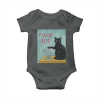 No Ice Please Baby Onesie Funny Cat Anti ICE Artist Meme