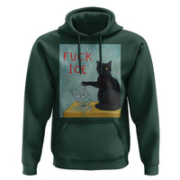No Ice Please Hoodie Funny Cat Anti ICE Artist Meme