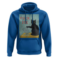 No Ice Please Hoodie Funny Cat Anti ICE Artist Meme