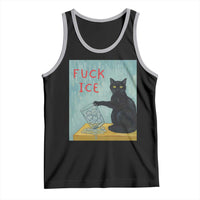 No Ice Please Tank Top Funny Cat Anti ICE Artist Meme