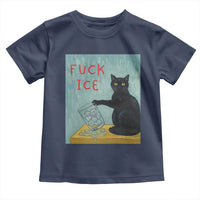 No Ice Please Toddler T Shirt Funny Cat Anti ICE Artist Meme