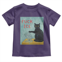 No Ice Please Toddler T Shirt Funny Cat Anti ICE Artist Meme