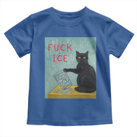No Ice Please Toddler T Shirt Funny Cat Anti ICE Artist Meme