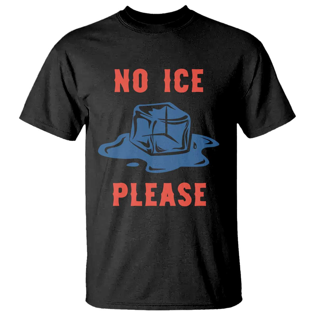 No Ice Please T Shirt Funny Ice Cube Anti ICE Deportation Human Rights