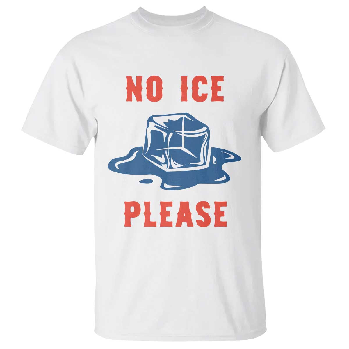 No Ice Please T Shirt Funny Ice Cube Anti ICE Deportation Human Rights